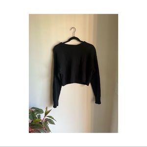 Crop sweater